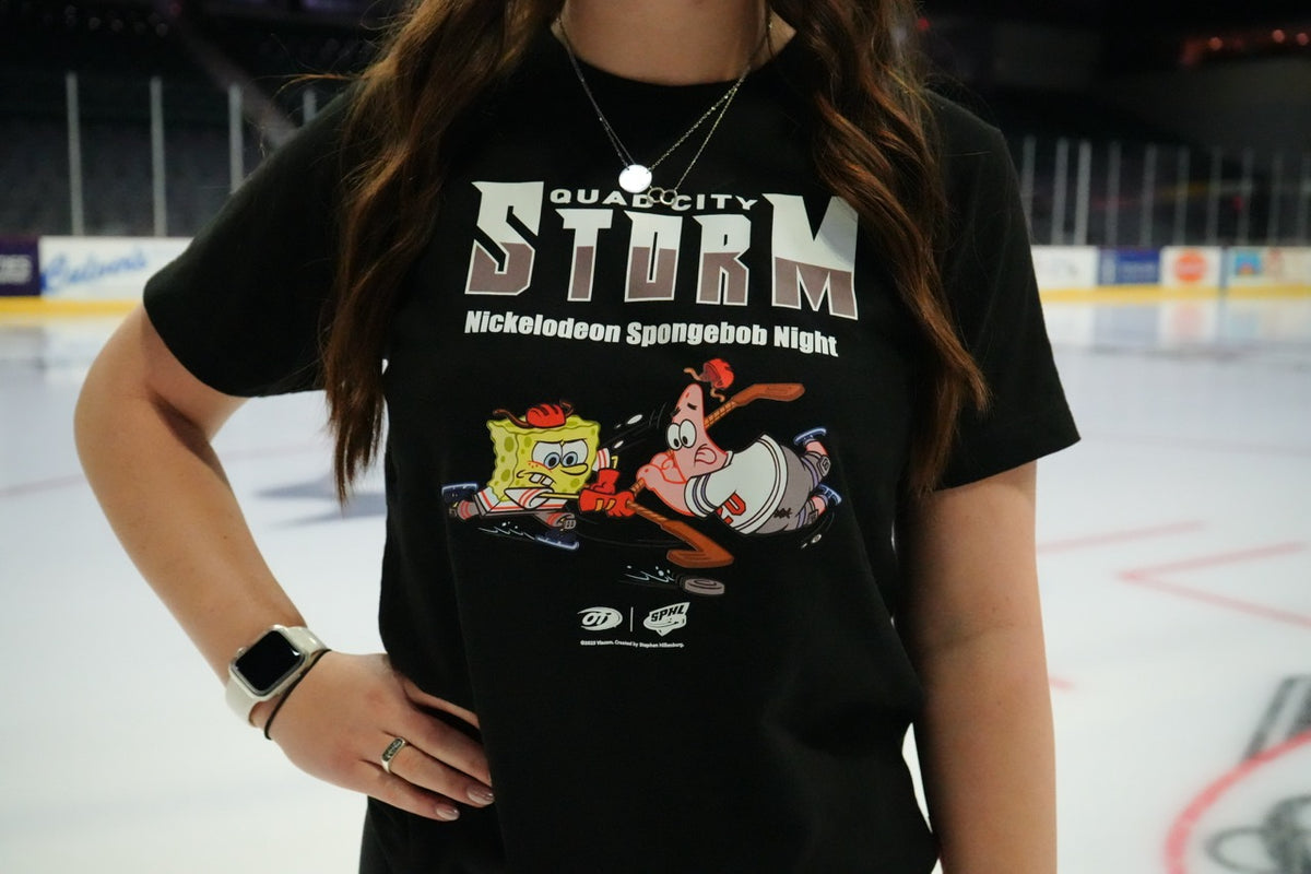 2025 SpongeBob Black Tee