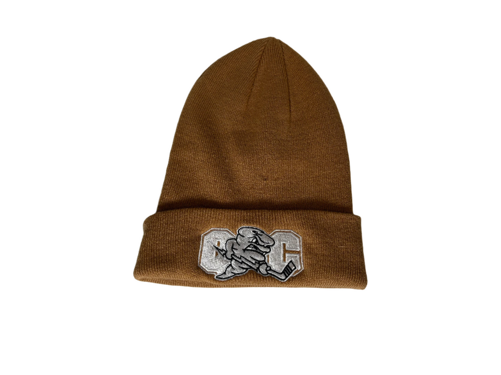 Brown Cuffed Beanie