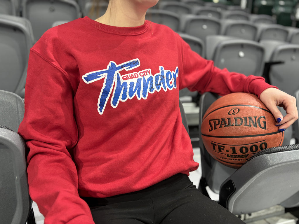2025 Quad City Thunder Crewneck & Hoodie