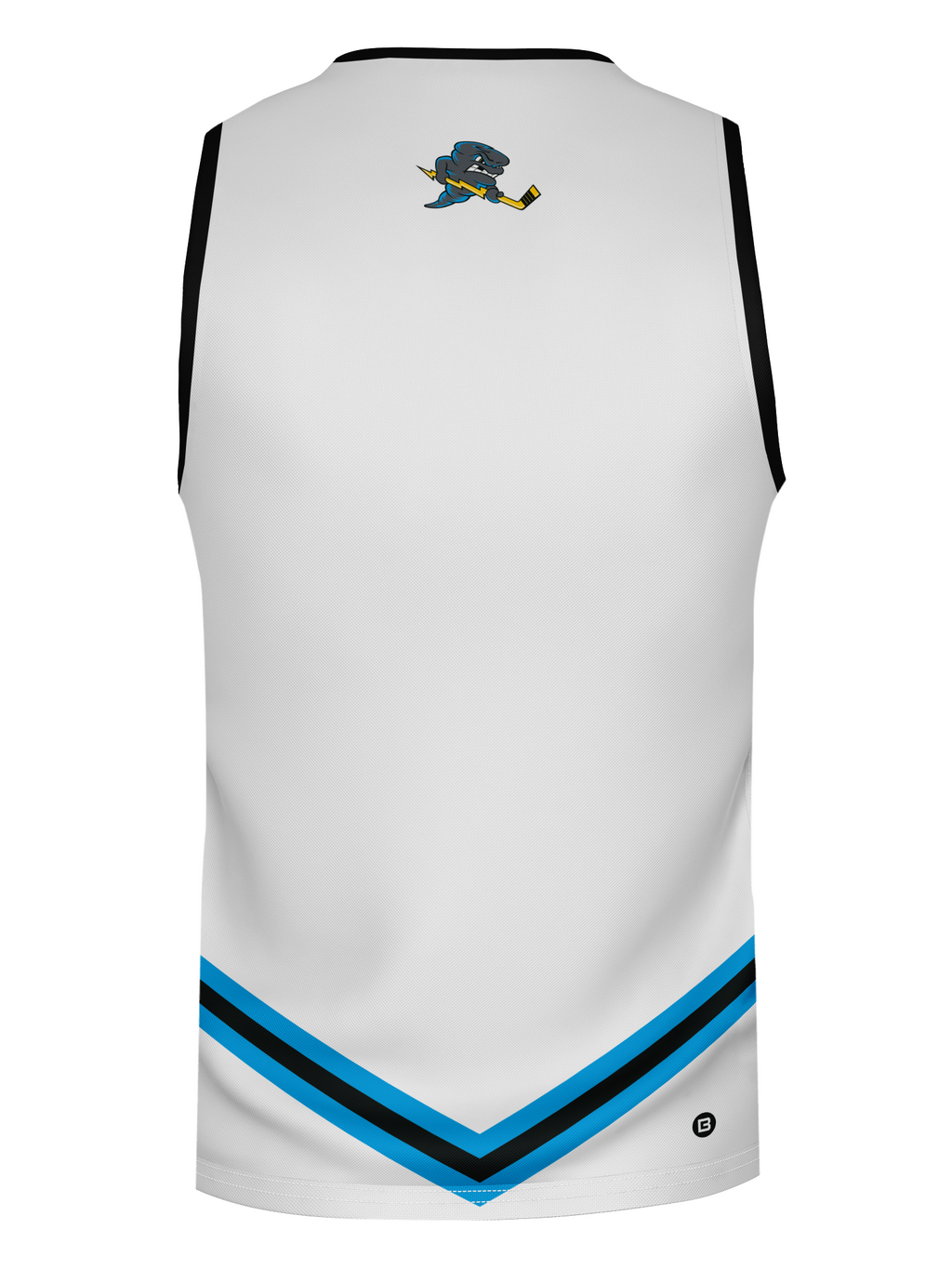 Quad City Storm White Hockey Tank
