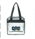 Clear Zippered Tote Bag