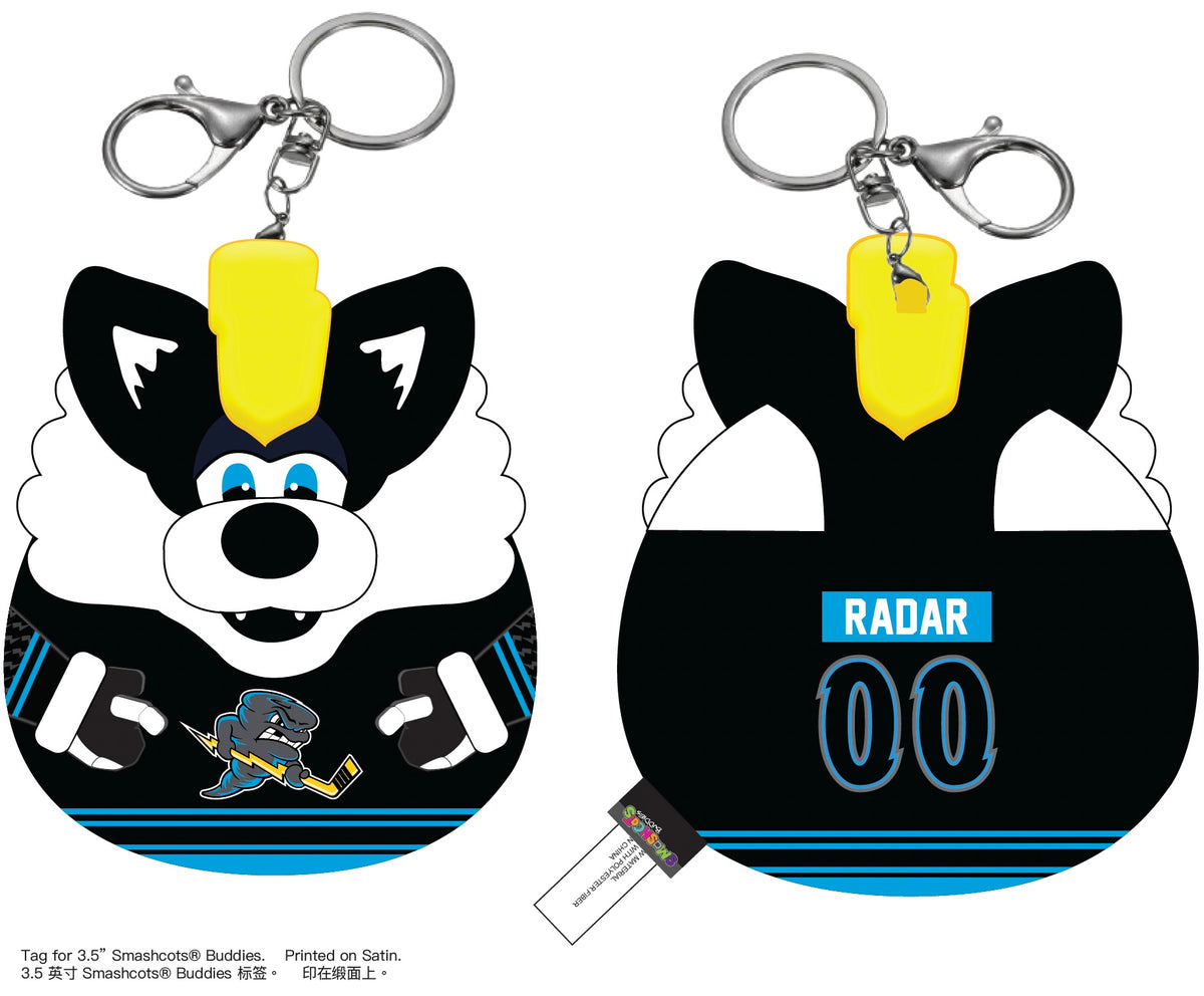 Radar Smashscot Keychain